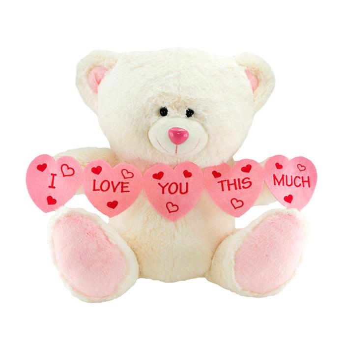 I Love You This Much Kalpli Ayı 55 cm