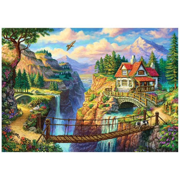 KS House on the Cliff 500 Parça Puzzle