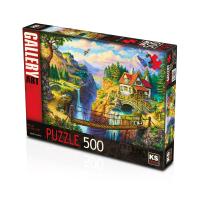 KS House on the Cliff 500 Parça Puzzle