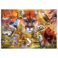 KS North American Animals 1000 Parça Puzzle