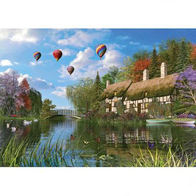 KS Old River Cottage 1000 Parça Puzzle