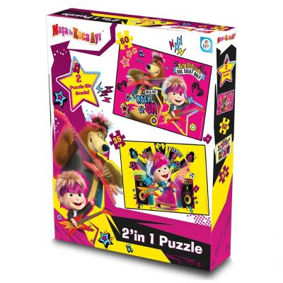 Maşa ile Koca Ayı 2'li Puzzle