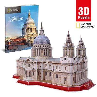 National Geographic 107 Parça 3D Puzzle Aziz Paul Katedrali