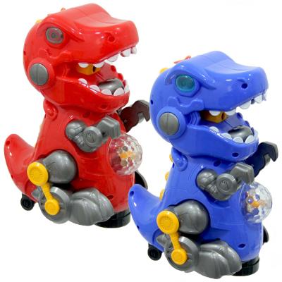 Pilli Işıklı Duman Püskürten Robot Trex