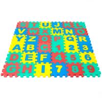 Polimat Harf ve Rakam Puzzle 36 Parça