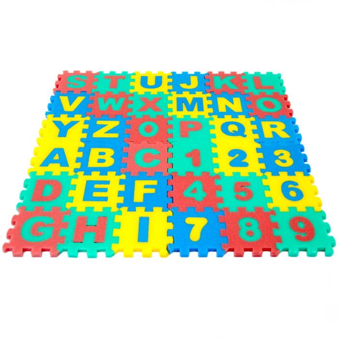 Polimat Harf ve Rakam Puzzle 36 Parça