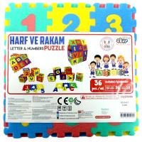 Polimat Harf ve Rakam Puzzle 36 Parça