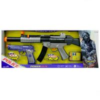 Power Gun Kimlik Kartlı Polis Silah Seti 34190