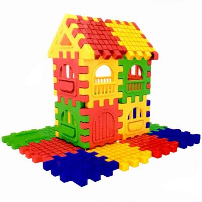 Puzzle City 3D Yapı ve Tasarım Blokları 128 Parça