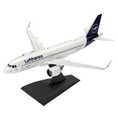 Revell 1:144 Airbus A320 Neo Lufthansa Model Seti 63942