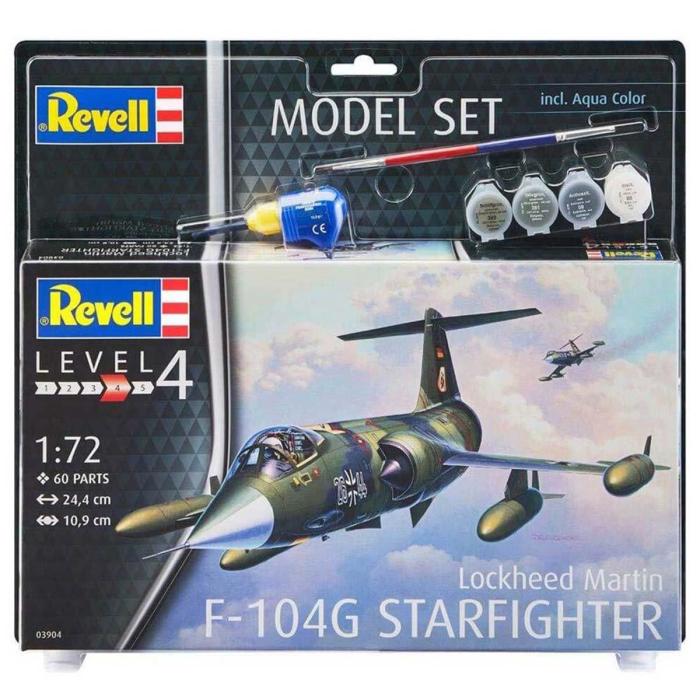 Revell 1:72 Lockheed Martin F-104G Starfighter Model Seti 63904