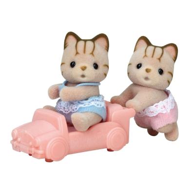 Sylvanian Families Çizgili Kedi İkizler 5429