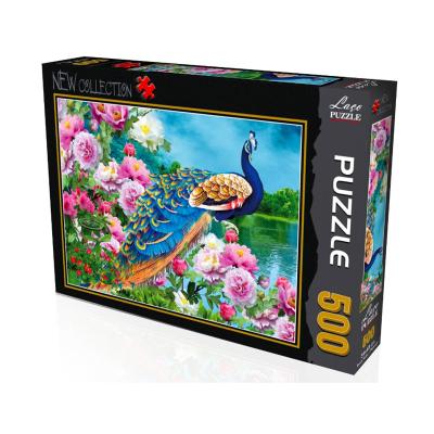 Tavus Kuşu 500 Parça Puzzle