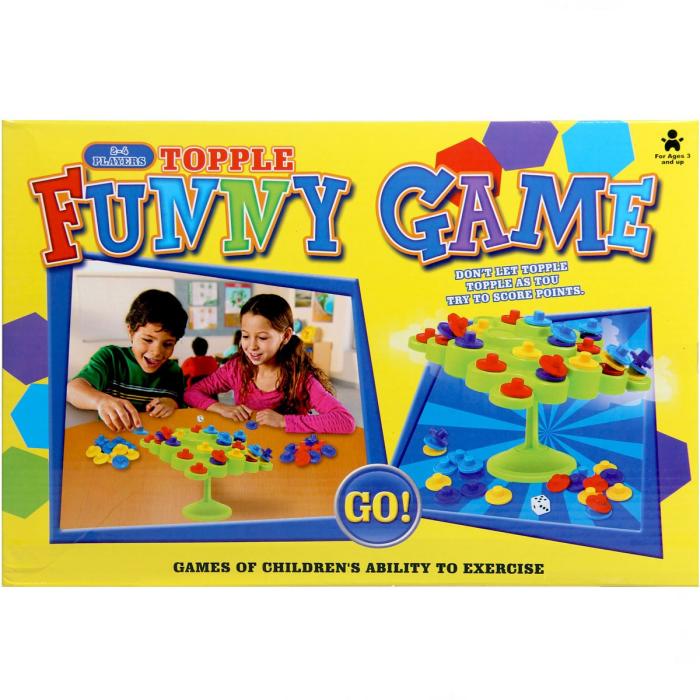 Topple Funny Eğlenceli Denge Oyunu