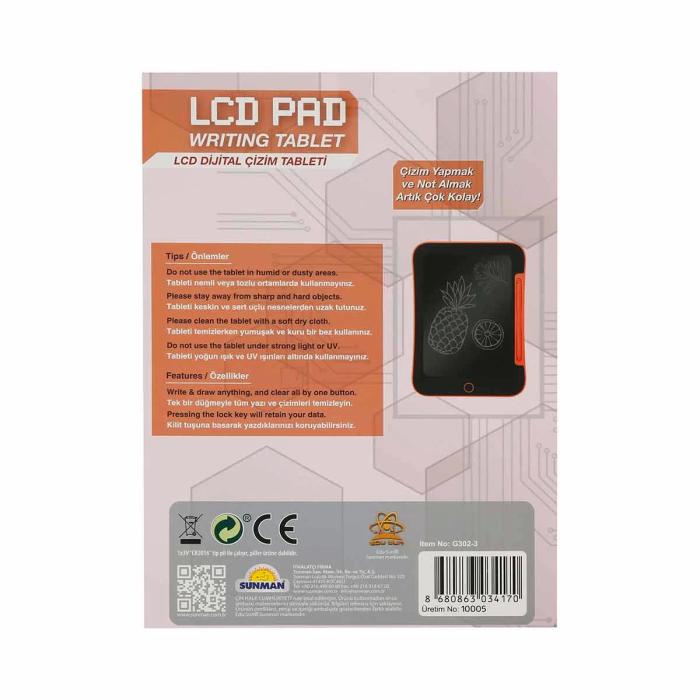 10,5" LCD Dijital Çizim Tableti