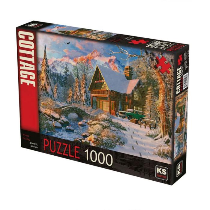 1000 Parça Winter Holiday Puzzle