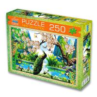 250 Parça Tavus Kuşu Puzzle