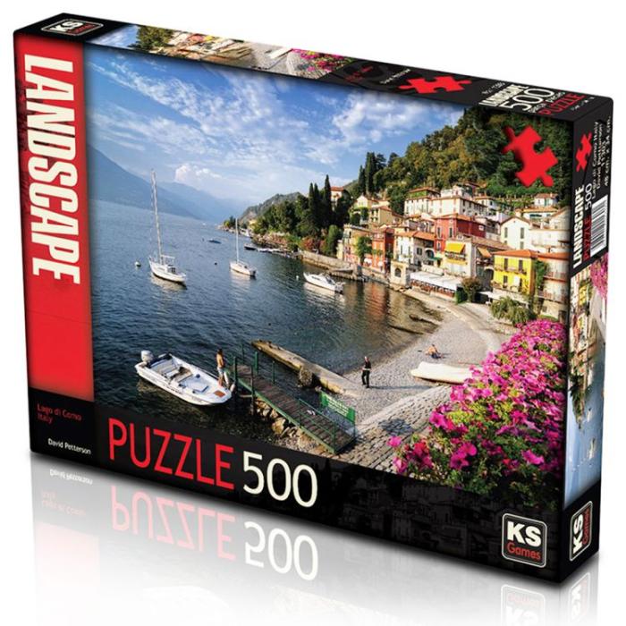 500 Parça Lago di Como İtaly Puzzle