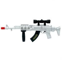 AK-47 Gun Electric Işıklı Sesli Tüfek