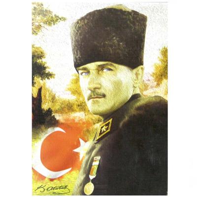 Atatürk Portre 500 Parça Puzzle