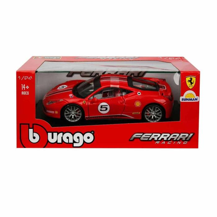 Bburago 1:24 Ferrari Racing 458 Challenge