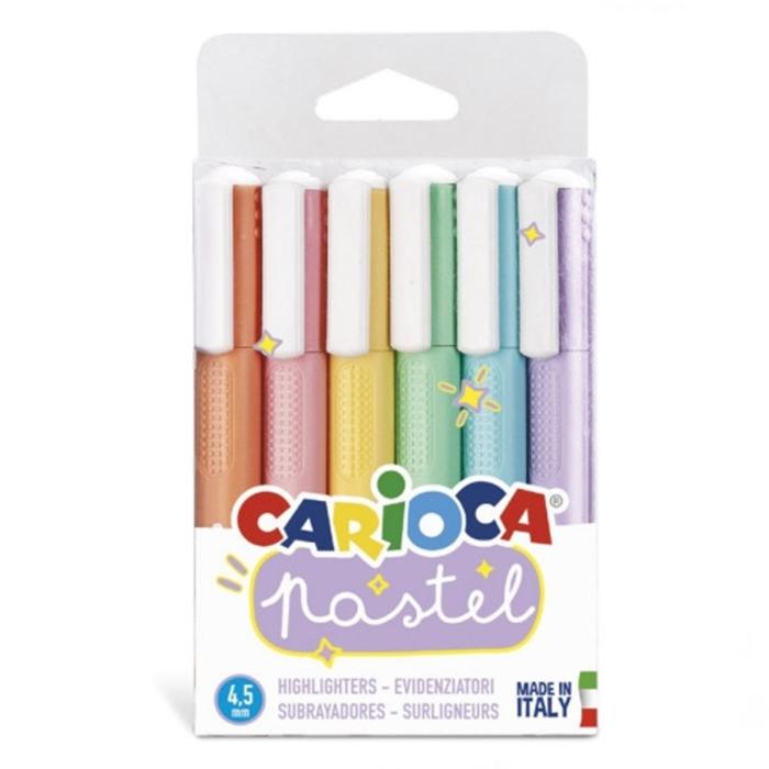 Carioca Pastel Marker 6'lı