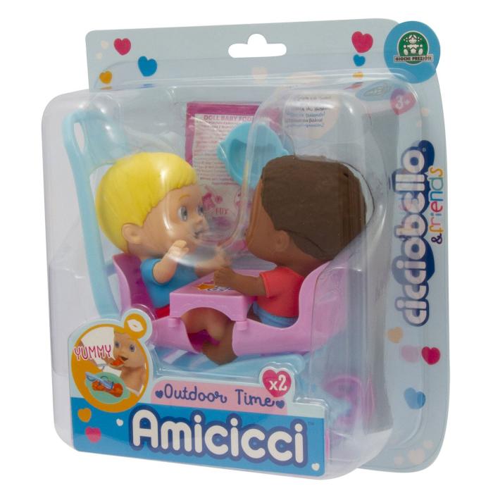 Cicciobello Amiccici İkili Bebek Arabası CC019000
