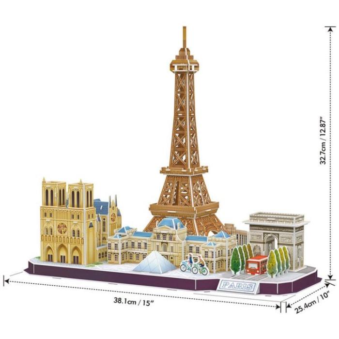 City Line Paris 3D Puzzle