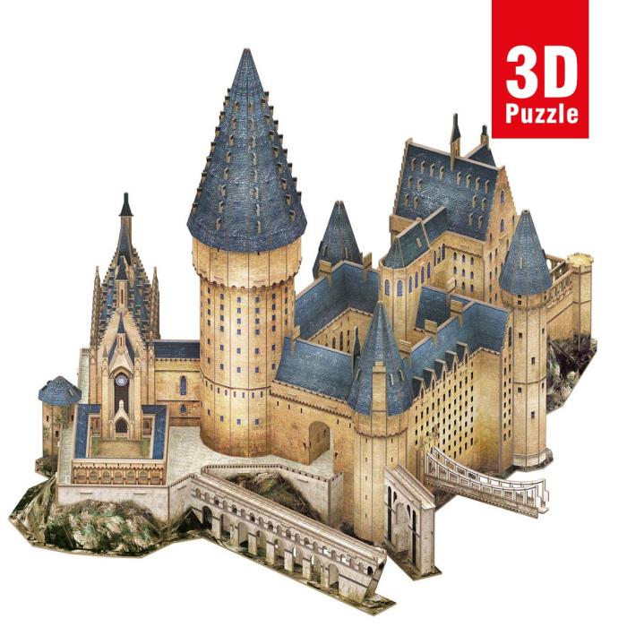 Cubic Fun 185 Parça 3D Puzzle Harry Potter Hogwarts Harika Salon