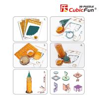 Cubic Fun 17 Parça 3D Puzzle Galata Kulesi