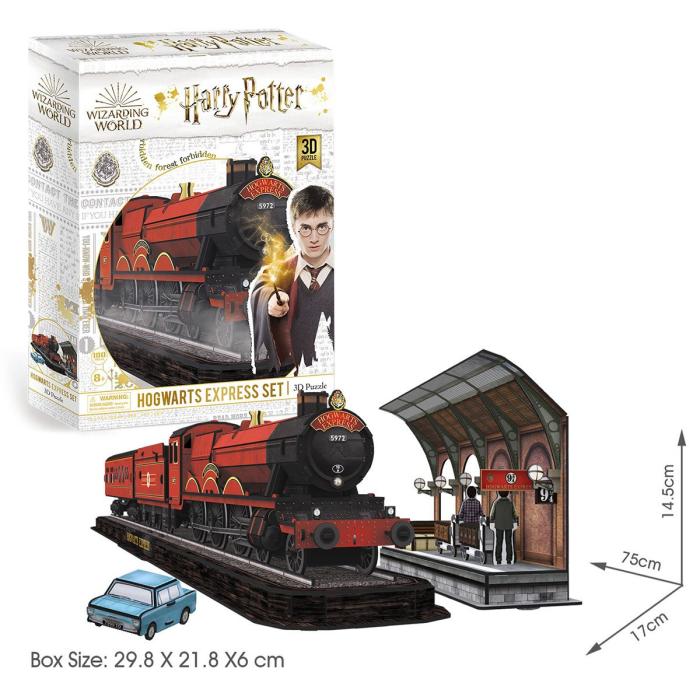 Cubic Fun 3D Puzzle Harry Potter Hogwarts Ekspres Seti