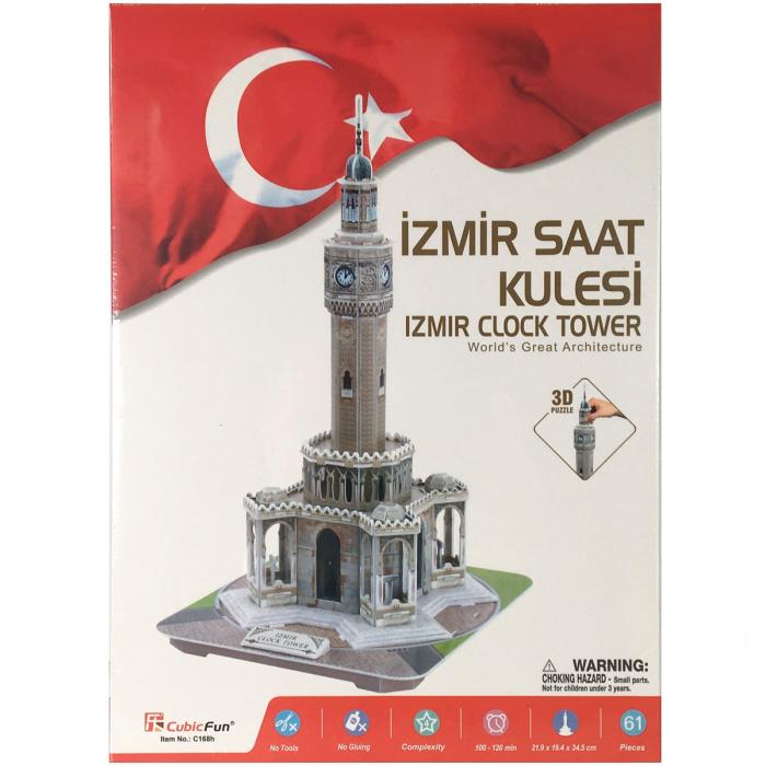 CubicFun 3D Puzzle İzmir Saat Kulesi
