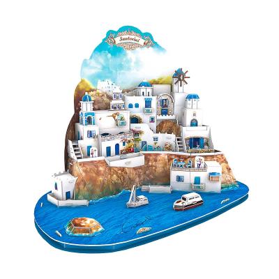 CubicFun Santorini Island 3D Puzzle