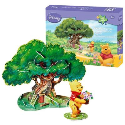 CubicFun Winnie The Pooh'un Ağaç Evi 3D Puzzle