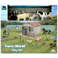 Farm World Kulübeli Çiftlik Hayvanları Oyun Seti