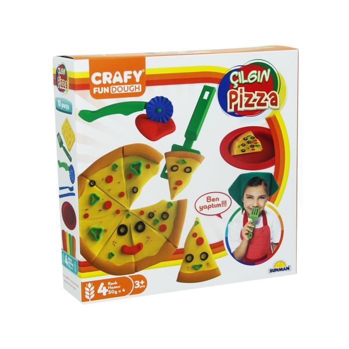 Fun Dough Çılgın Pizza Oyun Hamuru Seti 200 gr