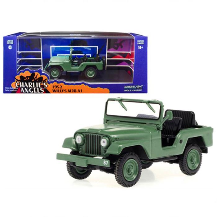 Greenlight 1:43 1952 Willys M38 A1 Charlie's Angels