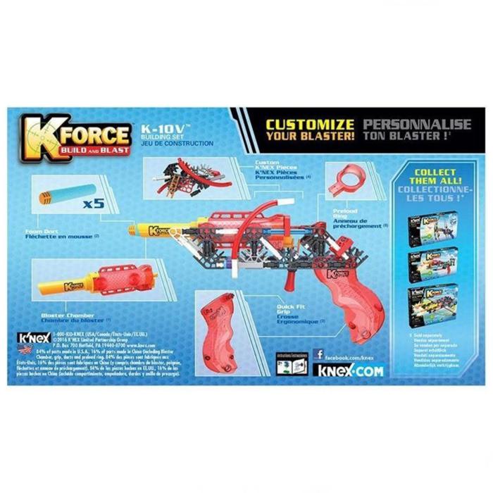 K'Nex K Force K-10V Building Set 47008