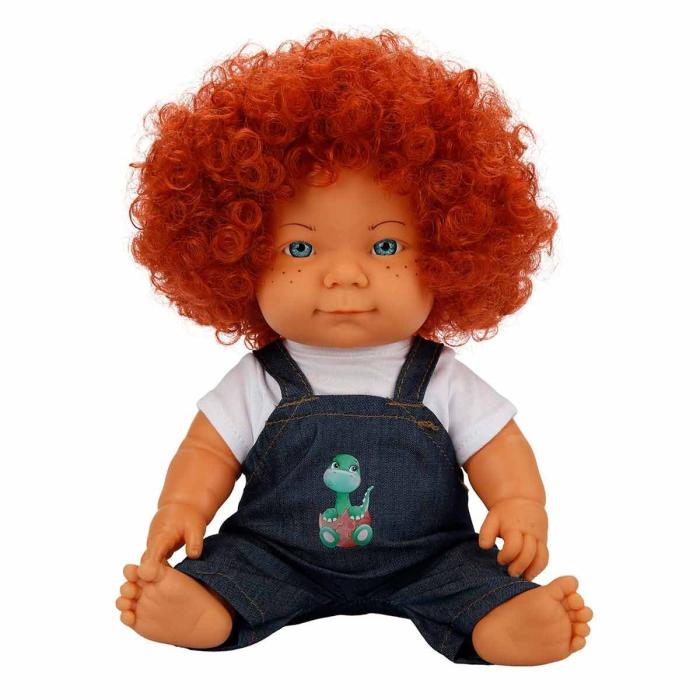 Kıvırcık Saçlı Curly Bebek 35 cm