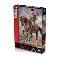 KS Gazi Mustafa Kemal Atatürk Sakarya Adlı Atıyla 1000 Parça Puzzle