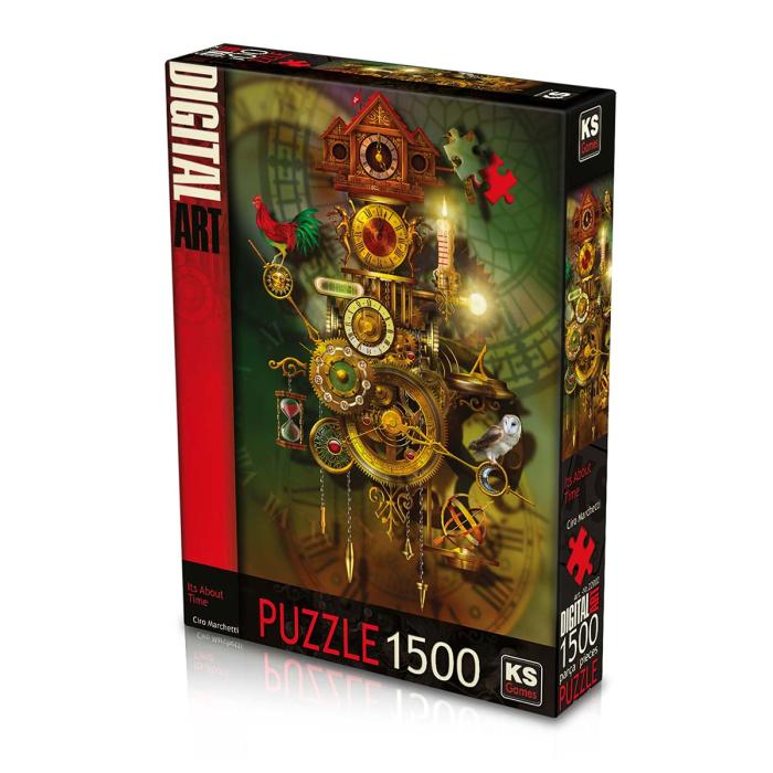 KS Its About Time 1500 Parça Puzzle