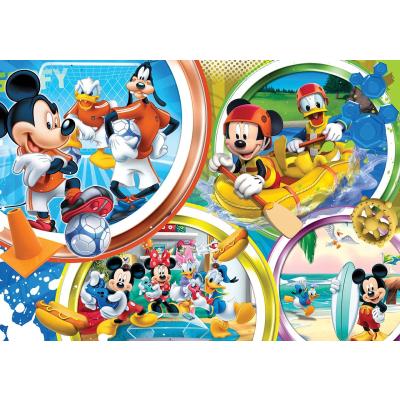 KS Mickey Mouse Puzzle 200 Parça