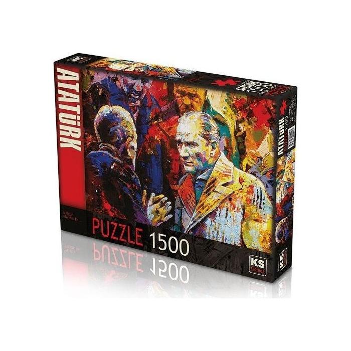 KS Milletin Efendisi İle 1500 Parça Puzzle