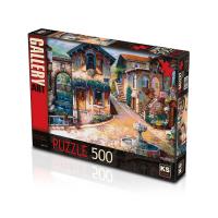 KS The Fountain on the Square 500 Parça Puzzle