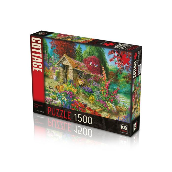 KS The Garden Shed 1500 Parça Puzzle