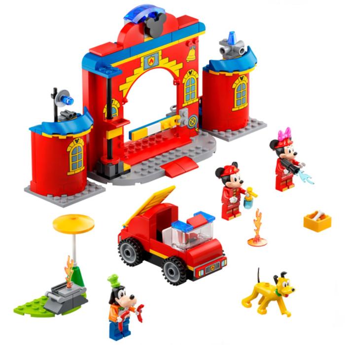 LEGO Disney Mickey ile Arkadaşlarının İtfaiye Merkezi ve Kamyonu 10776