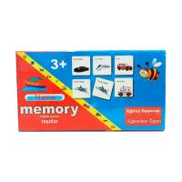 Memory 54 Parça Hafıza Oyunu Taşıtlar