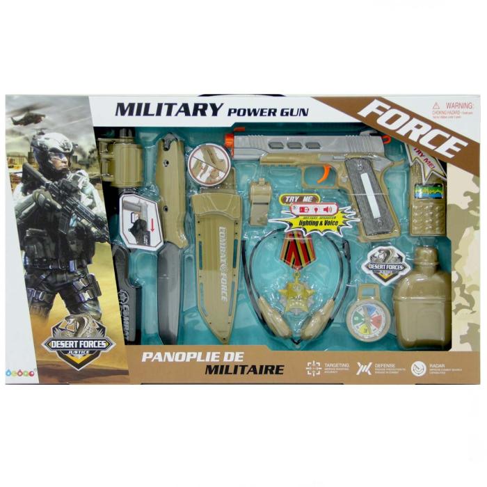 Military Power Gun Asker Oyuncak Seti 36120