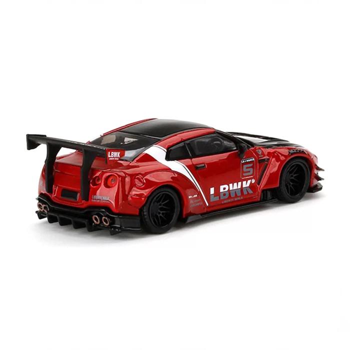 Mini GT 1:64 LB Works Nissan GT-R Red
