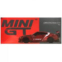 Mini GT 1:64 LB Works Nissan GT-R Red